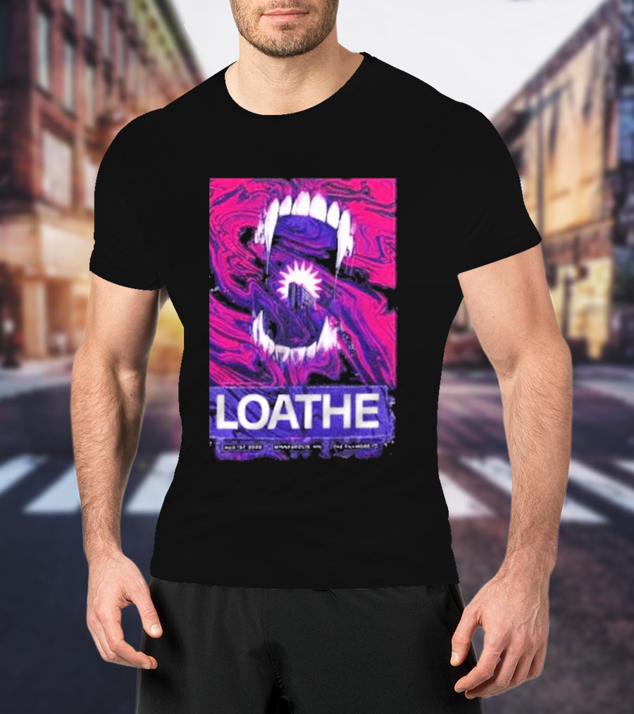 Loathe Band Live At The Fillmore Minneapolis MN August 1 2026 Concert T-Shirt