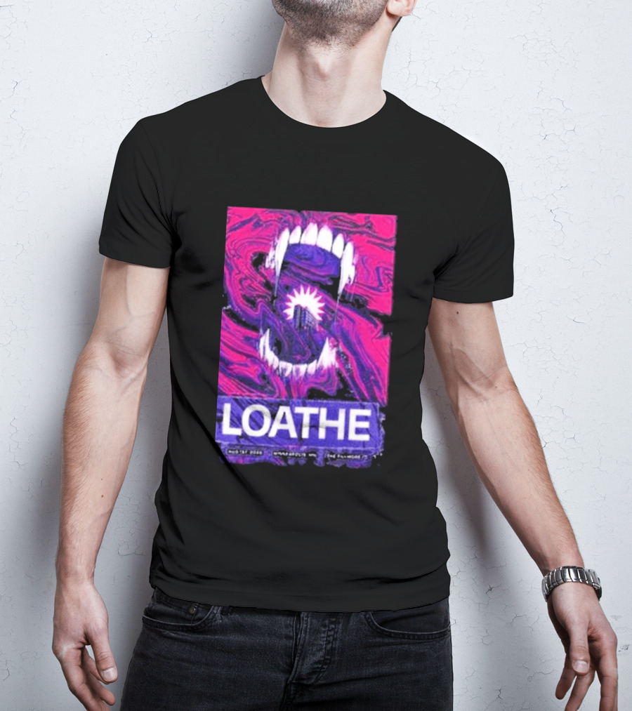 Loathe Band Live At The Fillmore Minneapolis MN August 1 2026 Concert T-Shirt