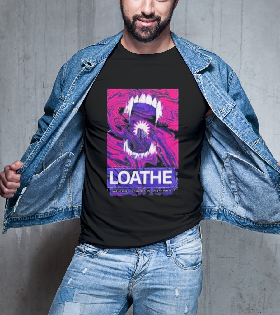 Loathe Band Live At The Fillmore Minneapolis MN August 1 2026 Concert T-Shirt