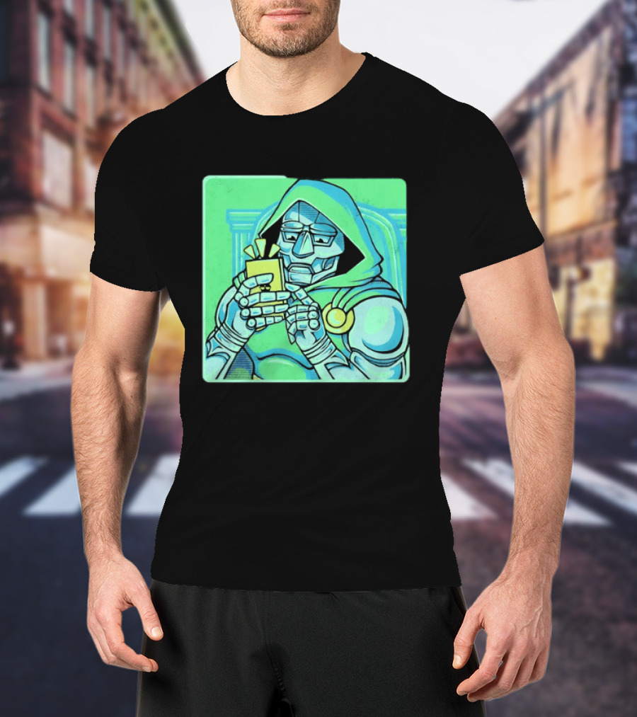 Doctor Doom Marvel Villain Doom Scroll Of Doom T-Shirt