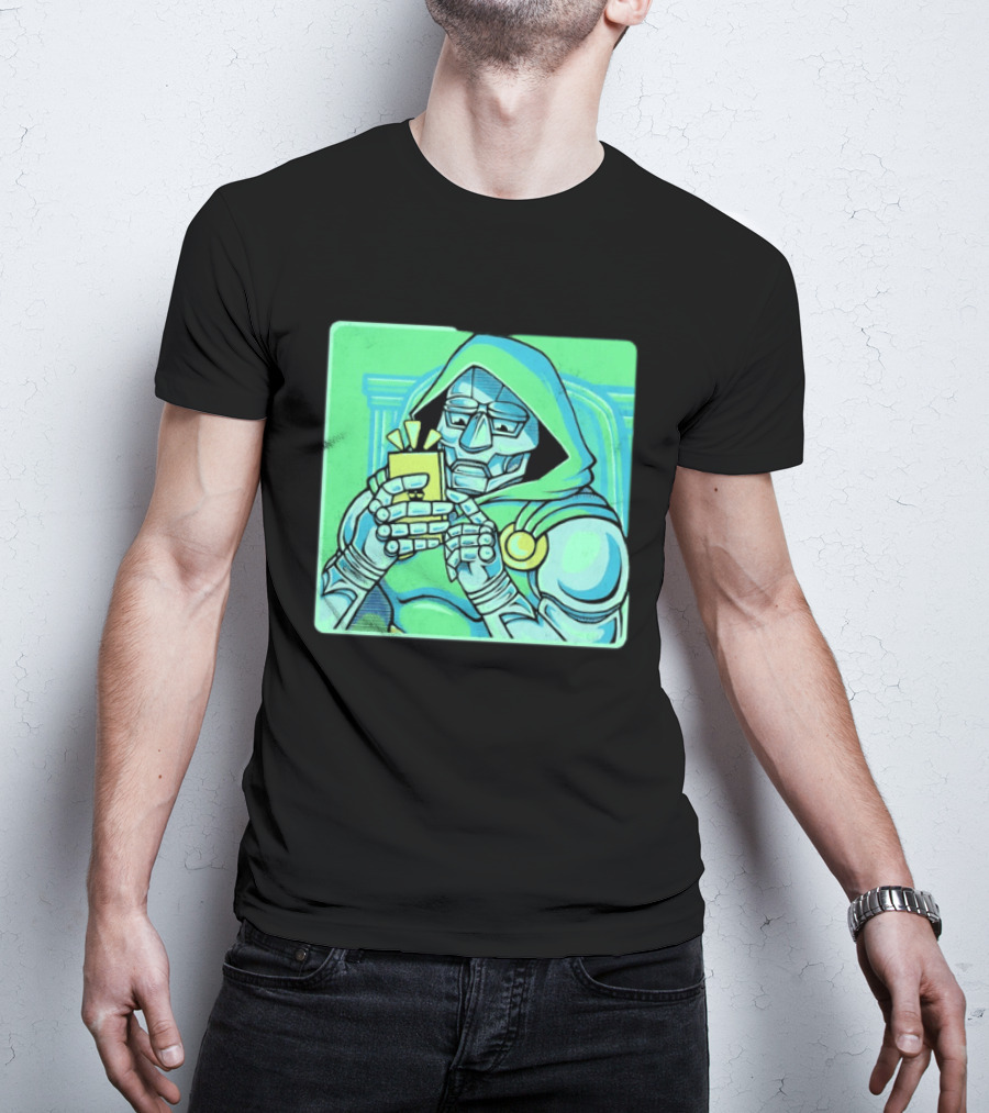 Doctor Doom Marvel Villain Doom Scroll Of Doom T-Shirt