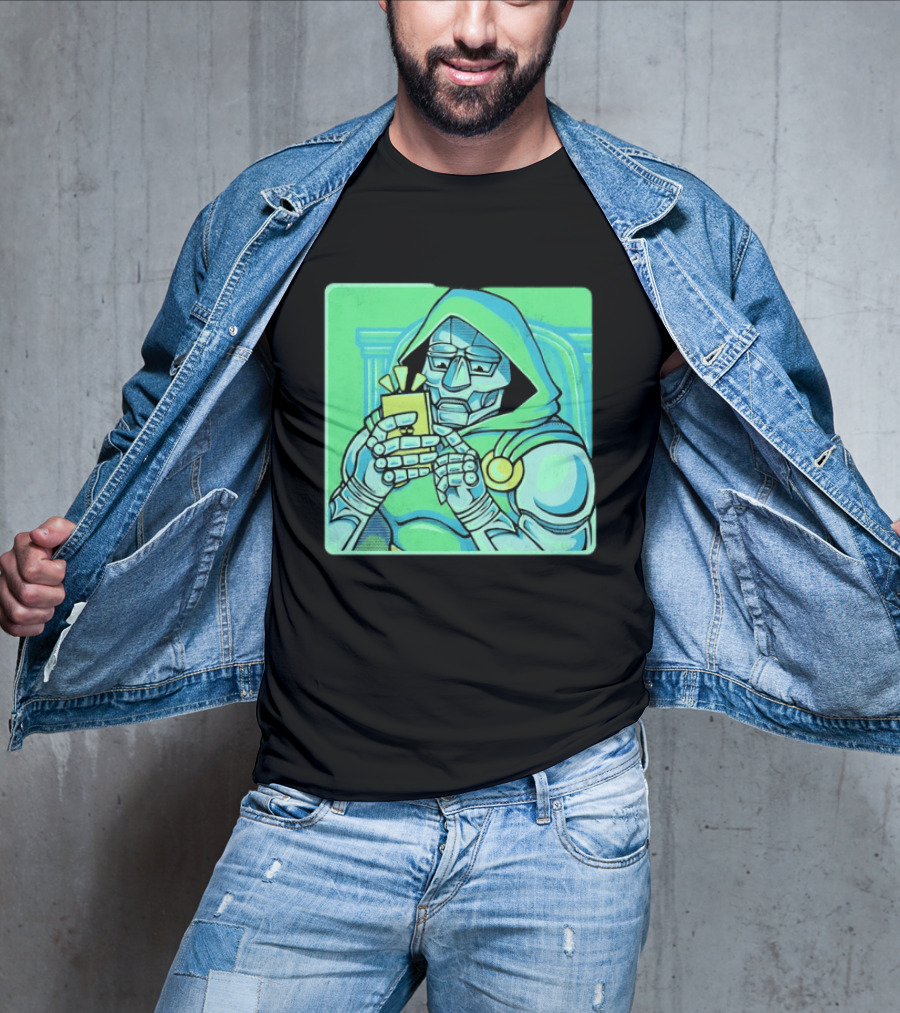 Doctor Doom Marvel Villain Doom Scroll Of Doom T-Shirt