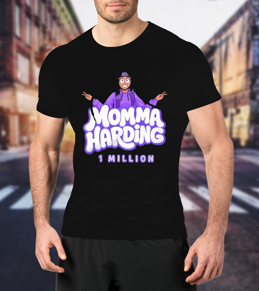 Momma Harding Stay Sober 1 Million Content Creator Celebration T-Shirt