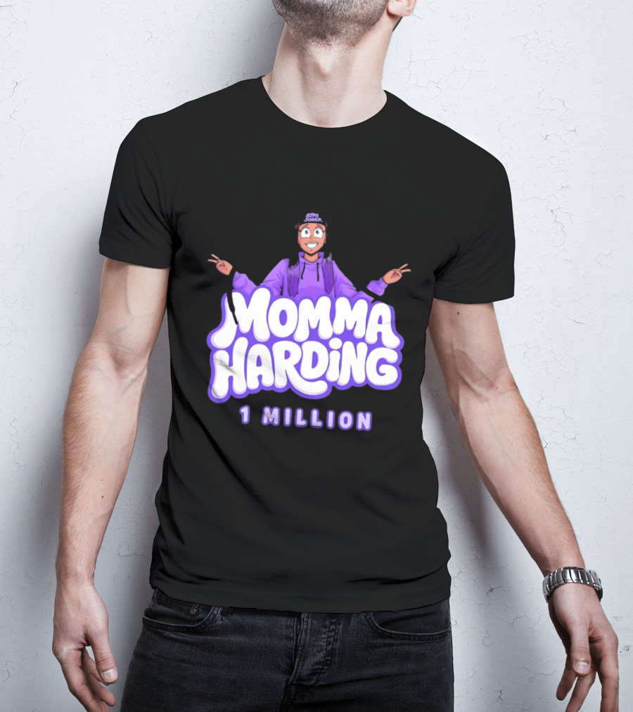 Momma Harding Stay Sober 1 Million Content Creator Celebration T-Shirt