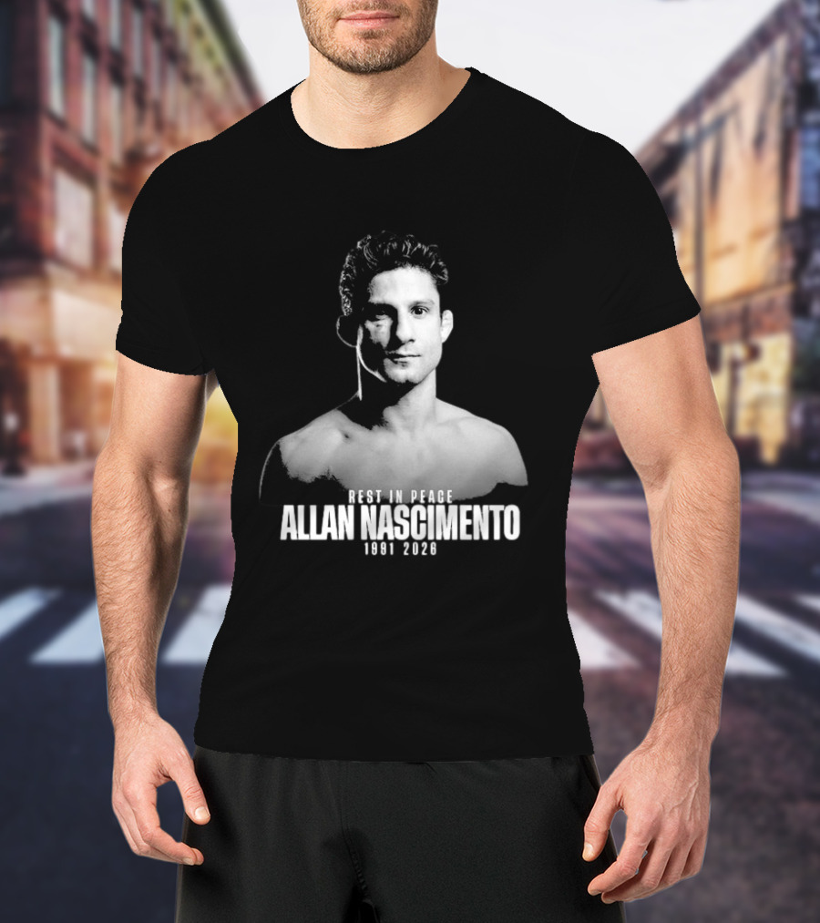 Rest In Peace Allan Nascimento 1991 2026 Memorial T-Shirt