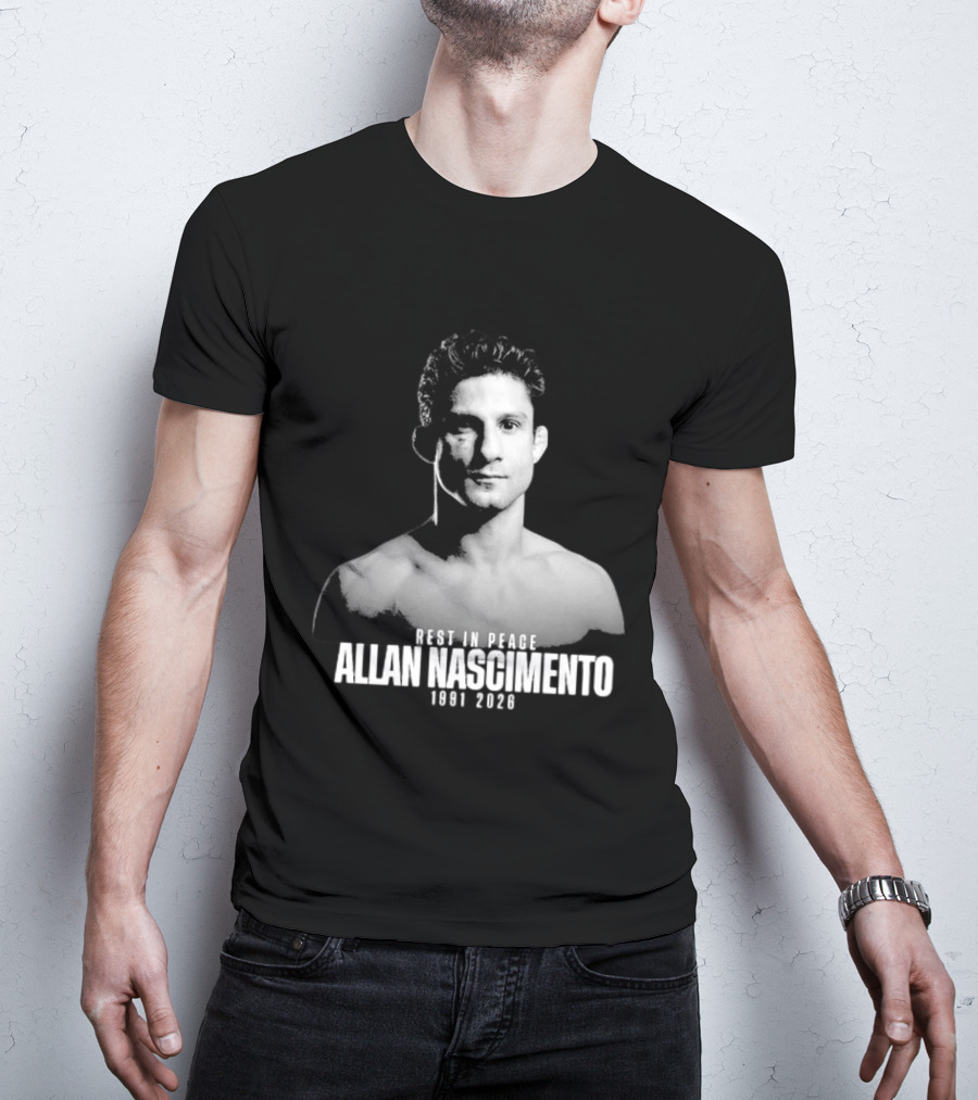 Rest In Peace Allan Nascimento 1991 2026 Memorial T-Shirt