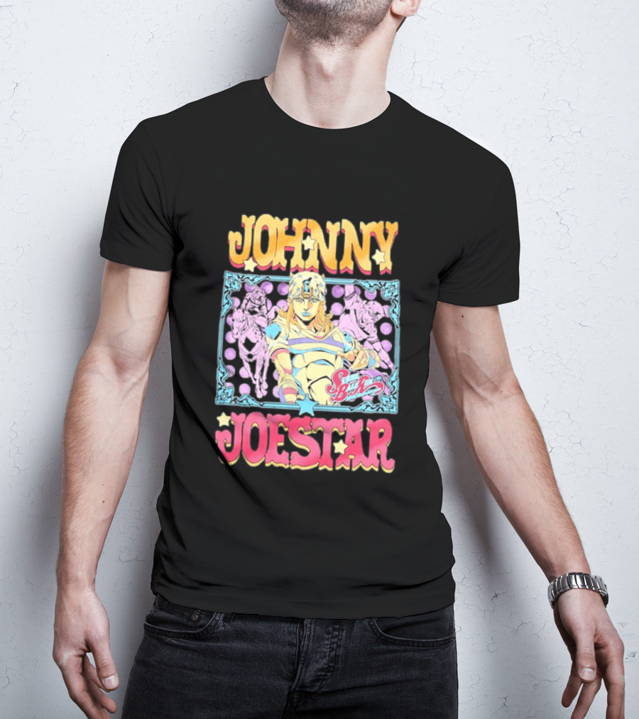 Johnny Joestar Steel Ball Run JoJo's Bizarre Adventure SBR Anime T-Shirt