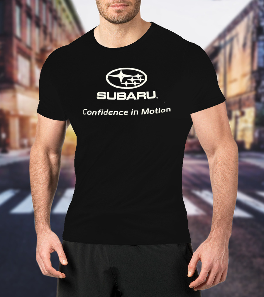 Subaru Confidence In Motion Car Brand T-Shirt