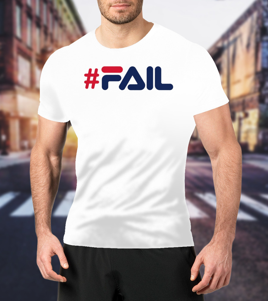 #FAIL Hashtag Bold Modern T-Shirt