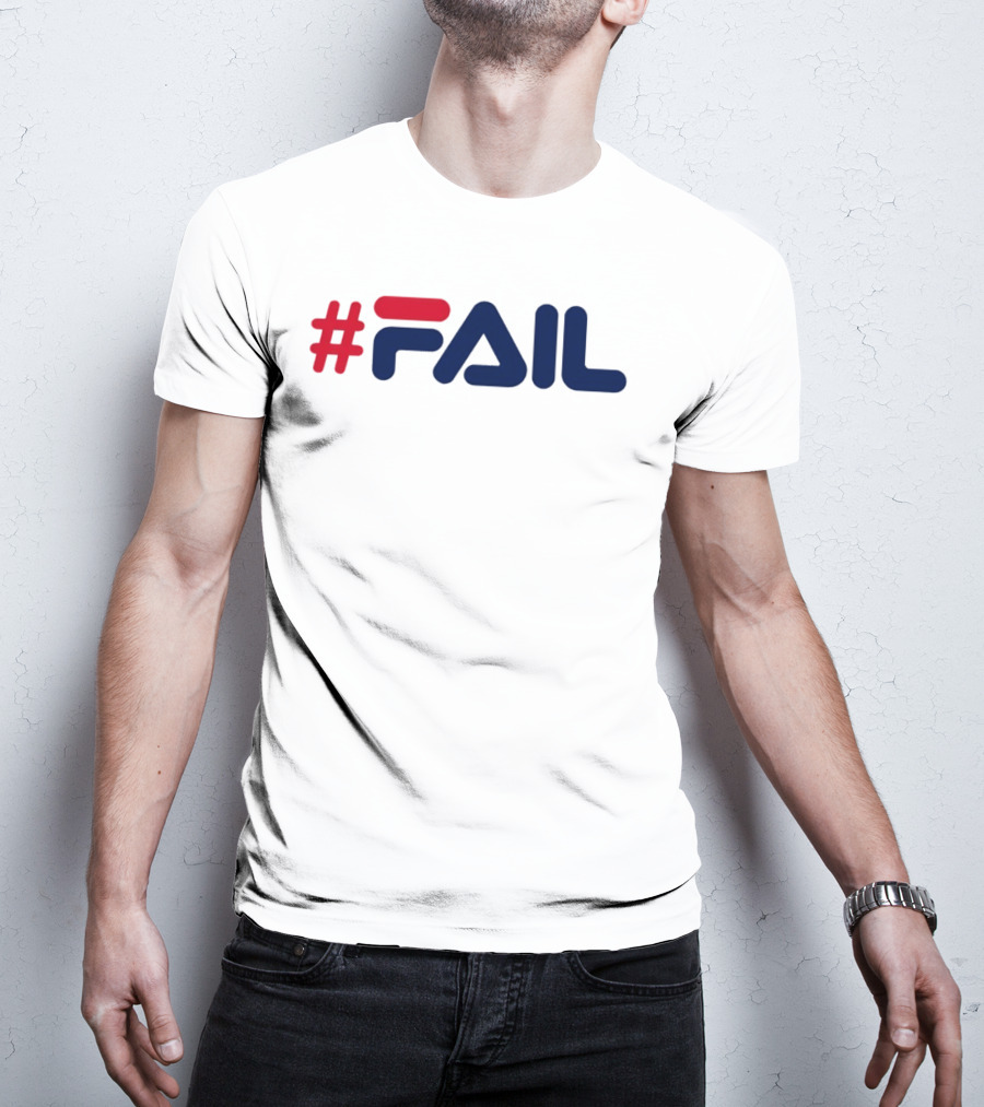 #FAIL Hashtag Bold Modern T-Shirt