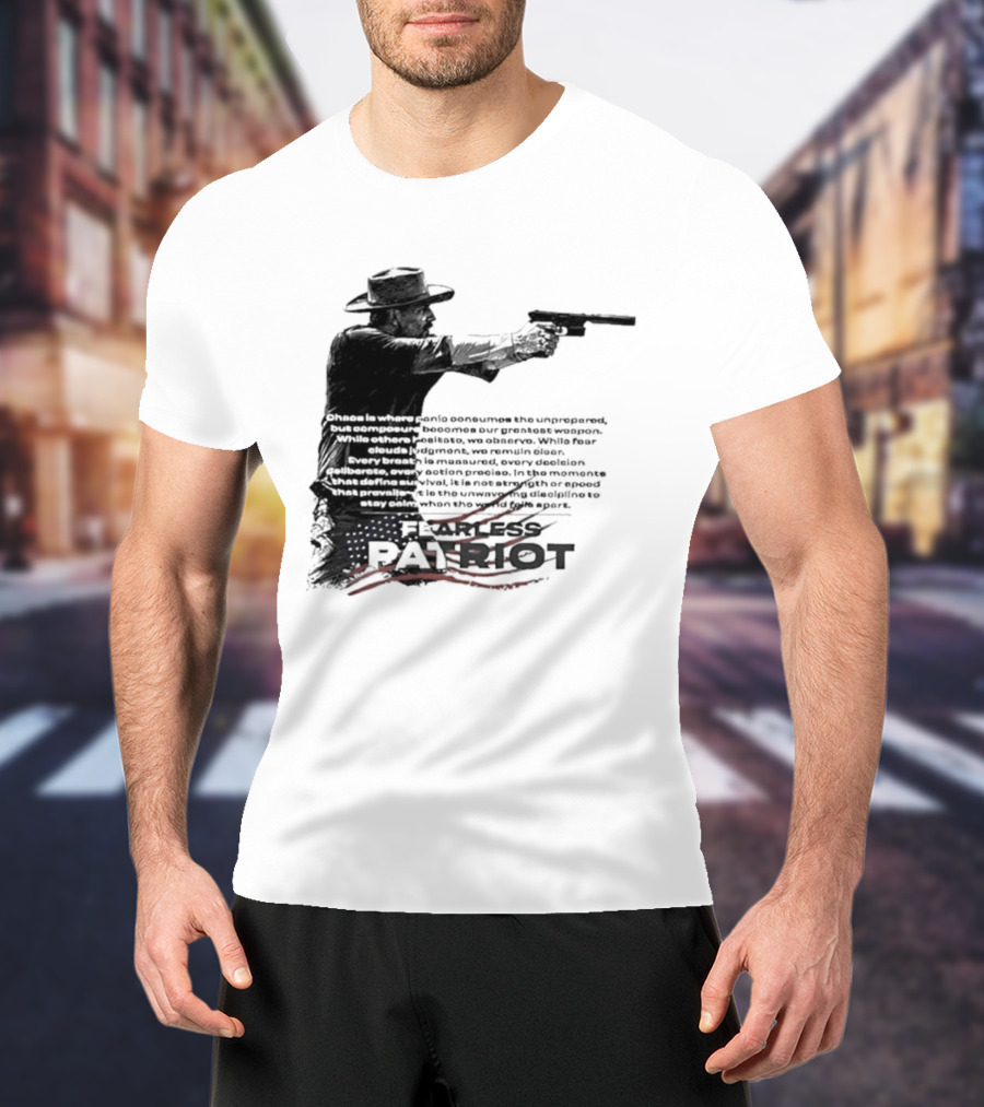 Jordan Salinas Fearless Patriot Hero T-Shirt