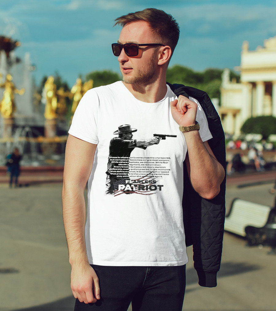 Jordan Salinas Fearless Patriot Hero T-Shirt