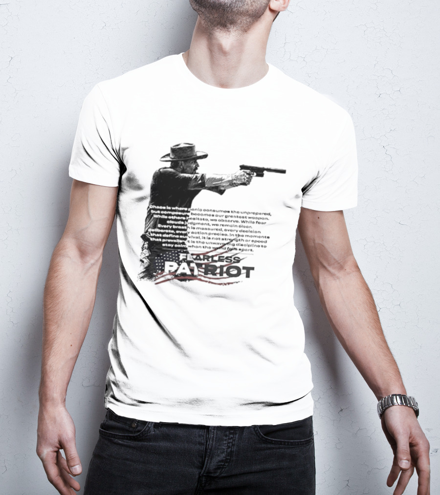 Jordan Salinas Fearless Patriot Hero T-Shirt
