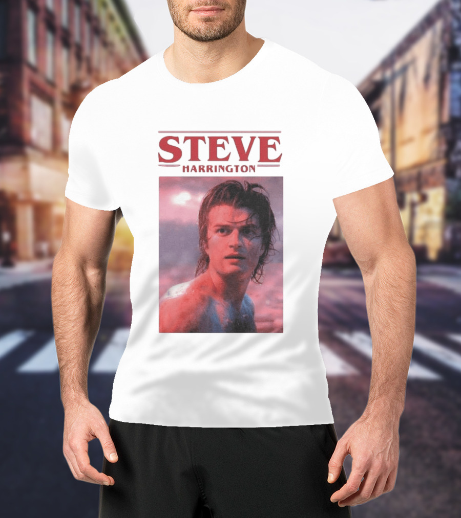Steve Harrington Vintage Aesthetic Stranger Things Joe Keery T-Shirt