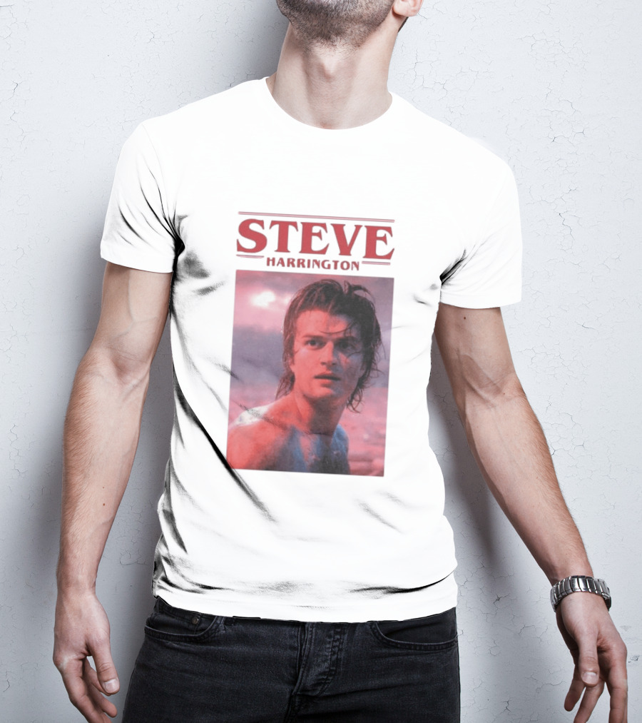 Steve Harrington Vintage Aesthetic Stranger Things Joe Keery T-Shirt
