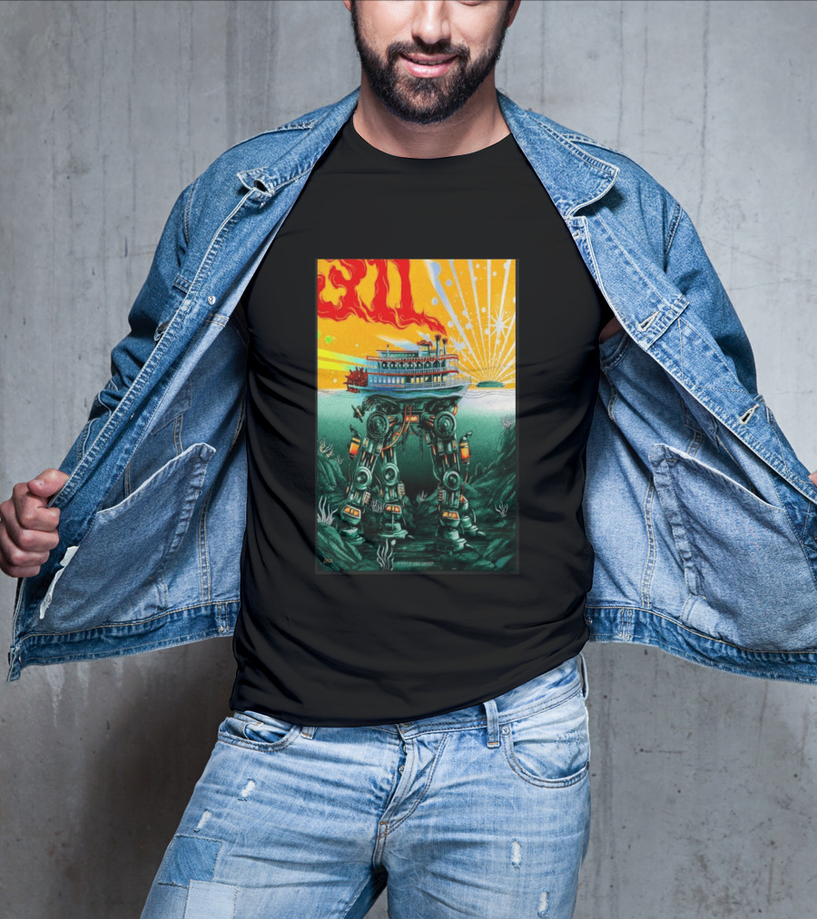 311 Kansas City MO 2026 Steamboat Robot T-Shirt