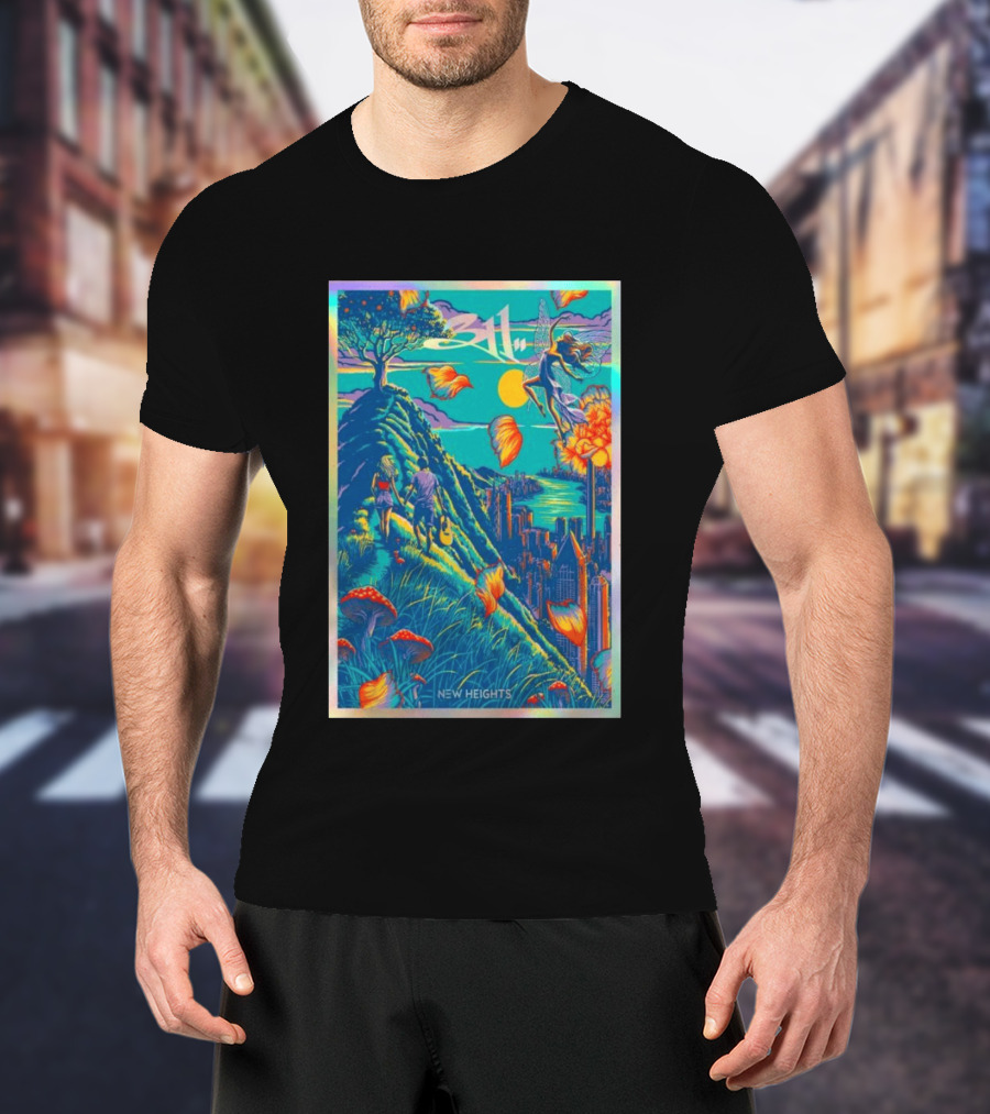 311 New Heights 2026 Fairy Cityscape Guitar Walk T-Shirt