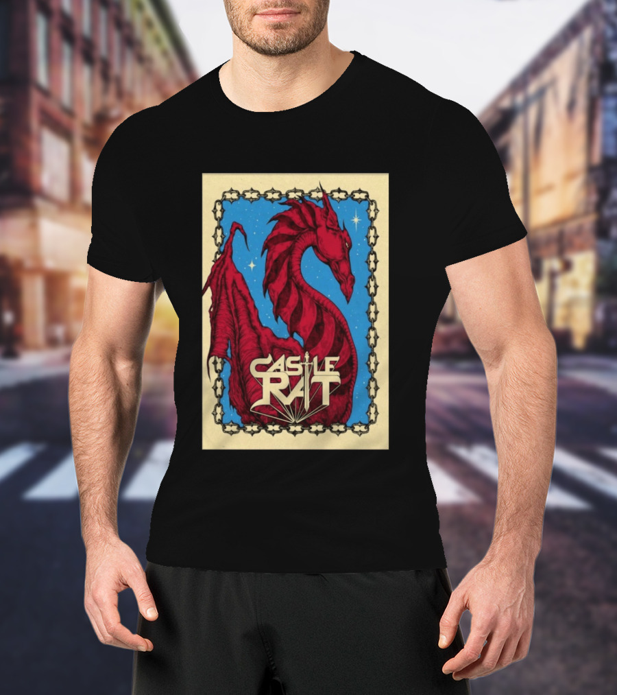 Castle Rat Red Dragon Marienthal Germany Aug 14 2026 T-Shirt