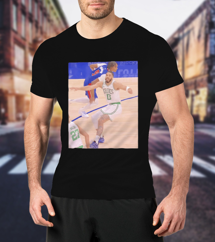 Jayson Tatum Celtics Basketball Vs Thompson And Walsh NBA T-Shirt