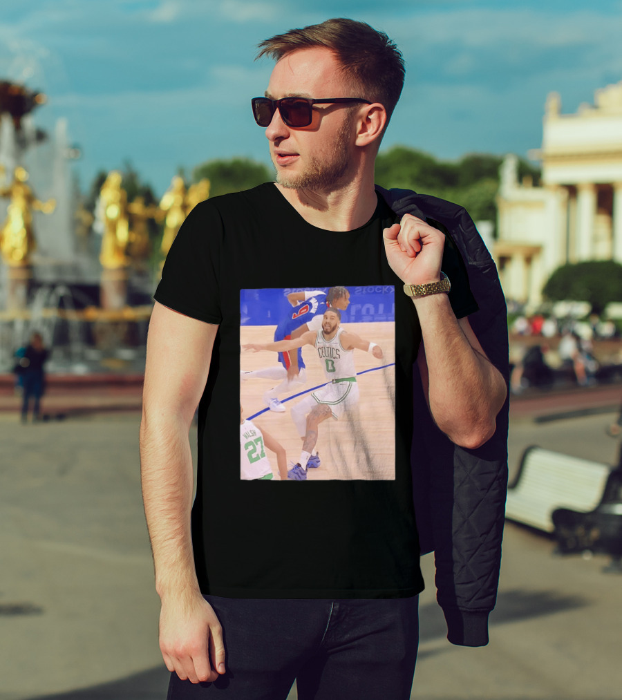 Jayson Tatum Celtics Basketball Vs Thompson And Walsh NBA T-Shirt