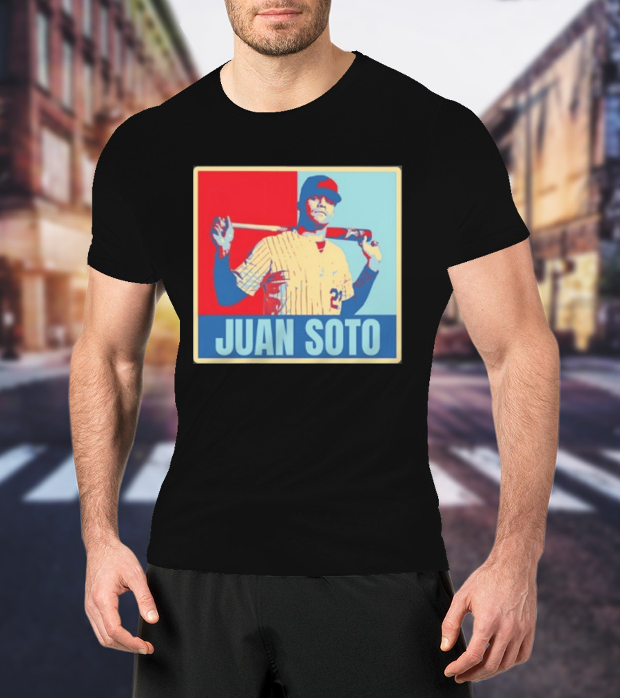 Juan Soto Mets Red Blue T-Shirt