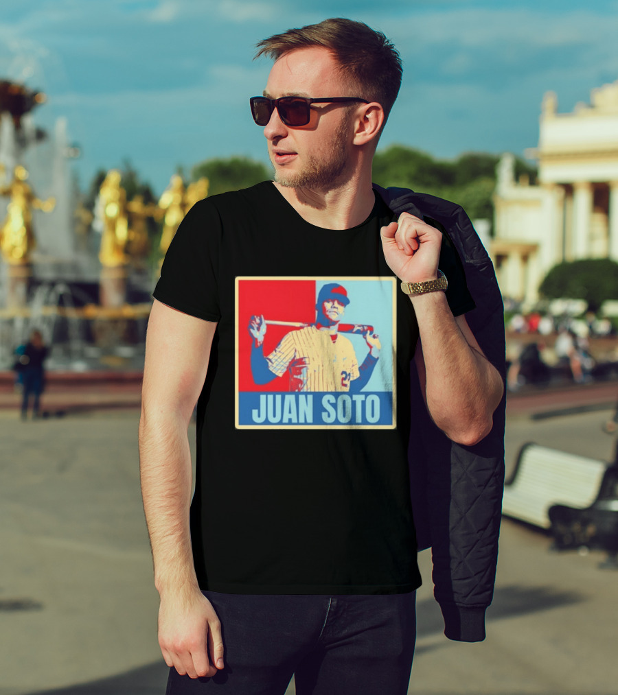 Juan Soto Mets Red Blue T-Shirt