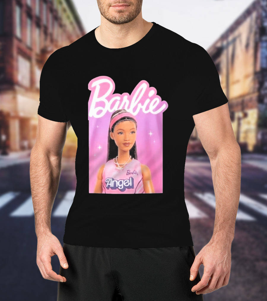 Barbie Angel Basketball Doll T-Shirt