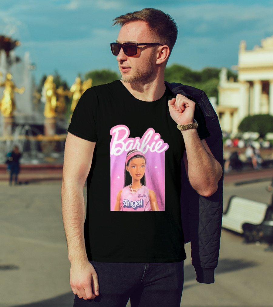 Barbie Angel Basketball Doll T-Shirt