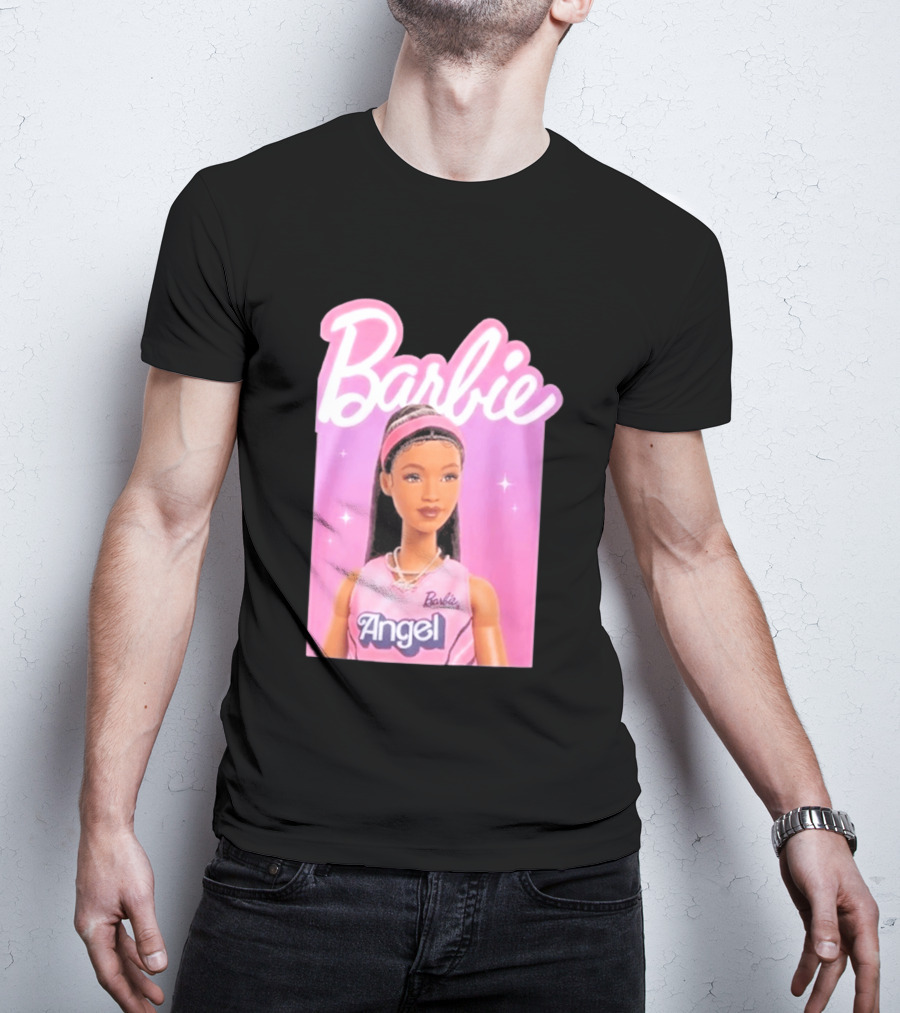 Barbie Angel Basketball Doll T-Shirt