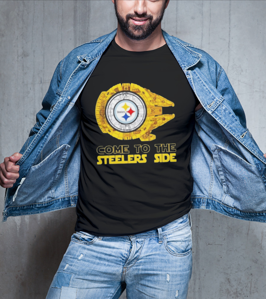 Original Star Wars Pittsburgh Steelers Come To The Steelers Side T-Shirt