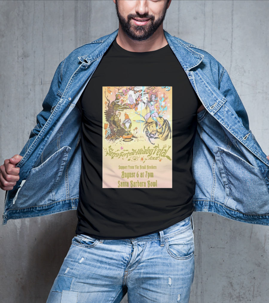 Sierra Ferrell Heavy Petal Tour Brudi Brothers Support August 6 Santa Barbara Bowl T-Shirt