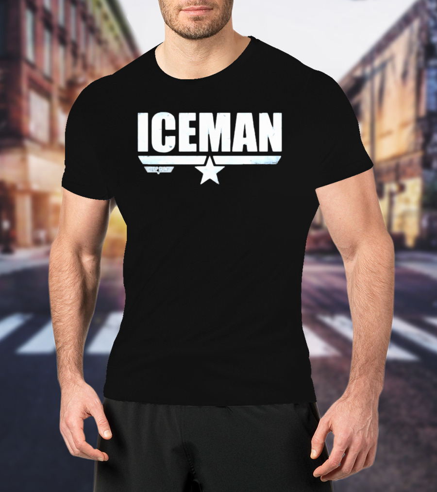 Top Gun Iceman Caleb Williams Chicago Bears T-Shirt