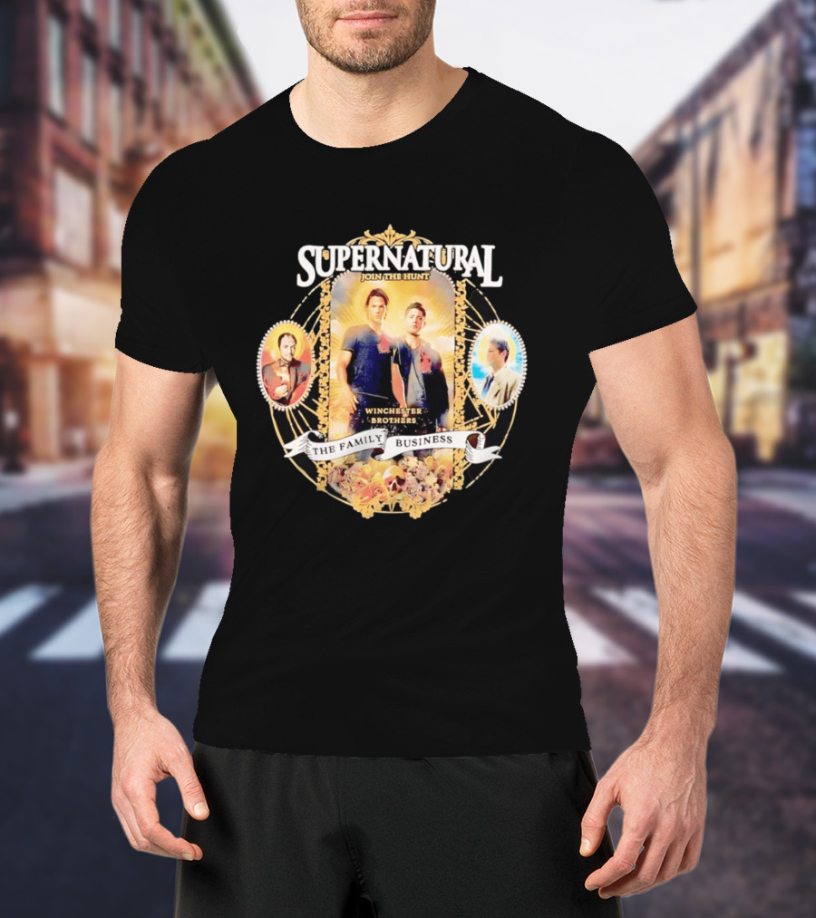 Supernatural Join The Hunt Winchester Brothers The Family Business T-Shirt