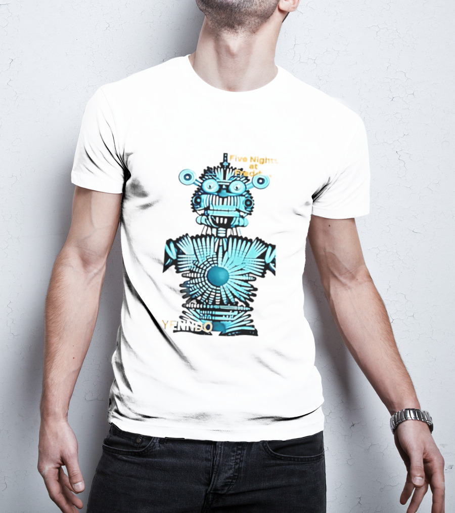 Five Nights At Freddy's Sister Location Yenndo Character Minimalist T-Shirt