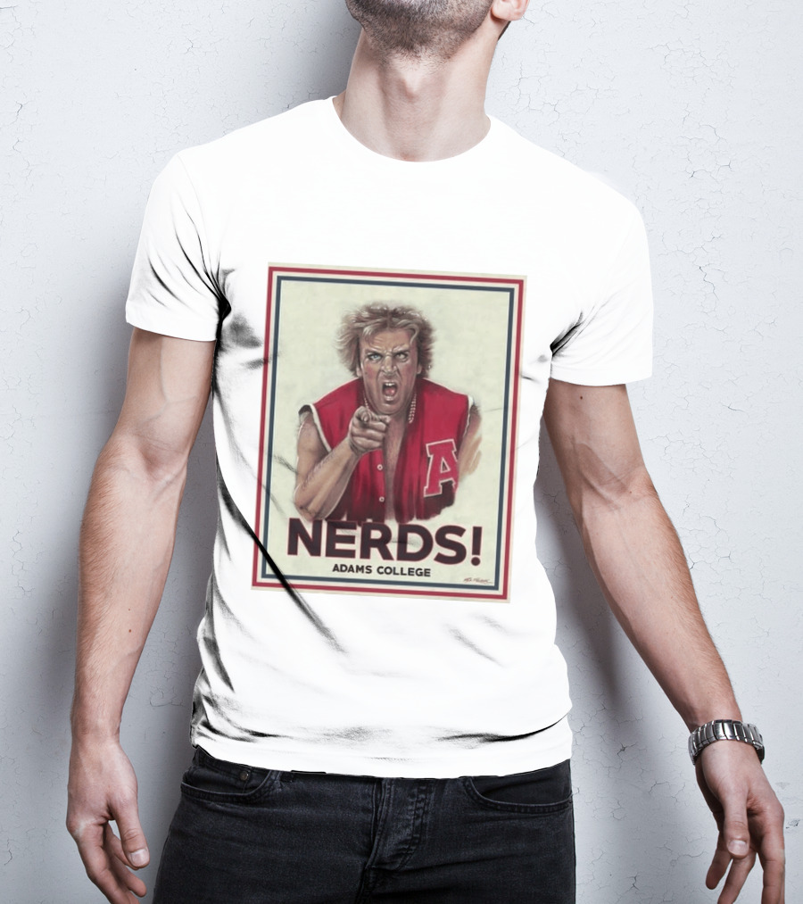 Adams College Nerds Remembering Donald Gibb 1954 2026 T-Shirt