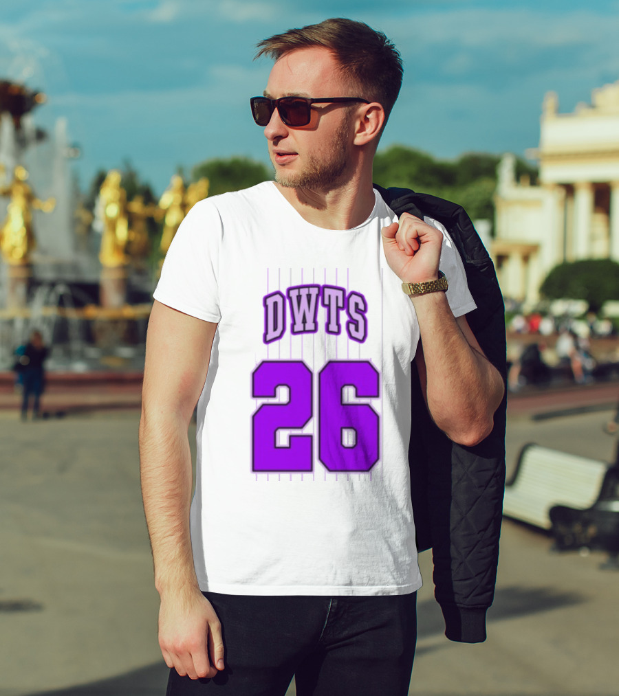Dancing With The Stars DWTS Glitter Games 26 Jersey T-Shirt