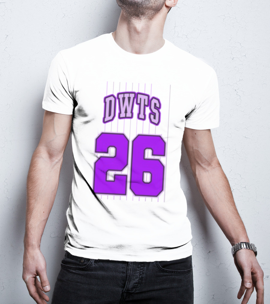 Dancing With The Stars DWTS Glitter Games 26 Jersey T-Shirt