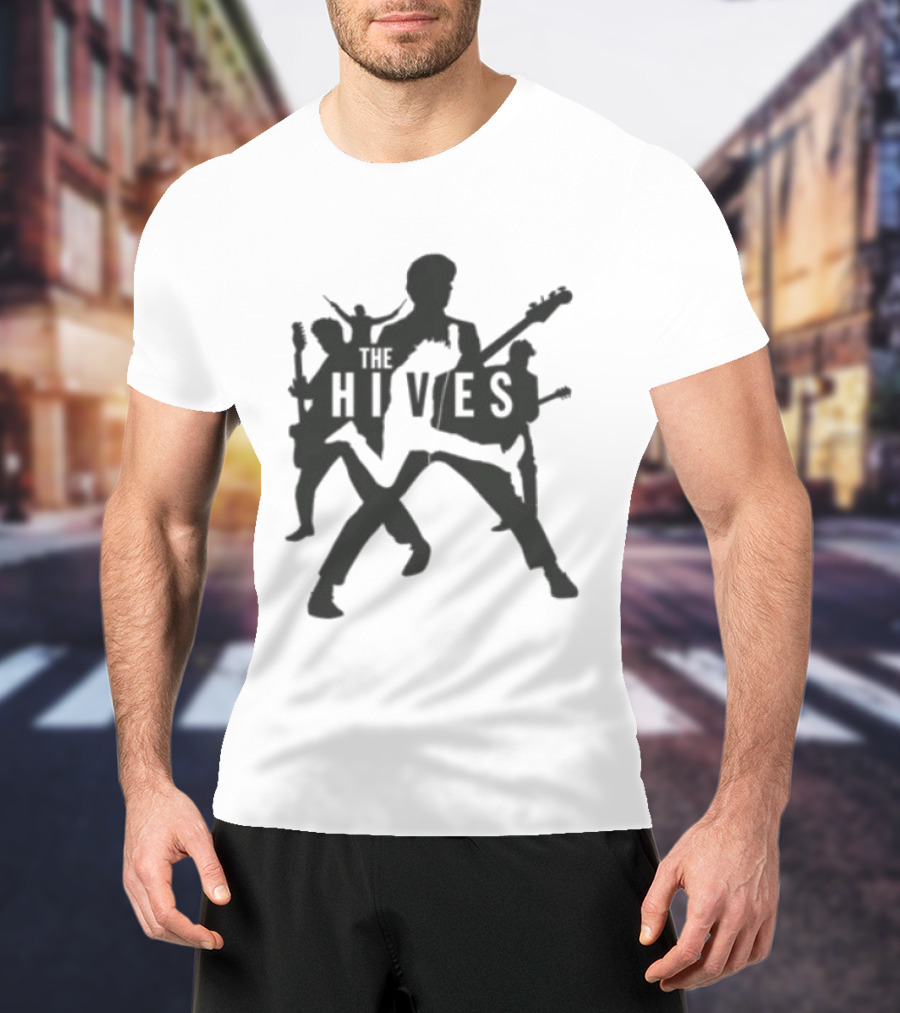 The Hives Band Silhouettes Fan Merchandise T-Shirt