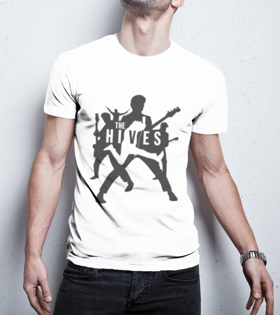 The Hives Band Silhouettes Fan Merchandise T-Shirt