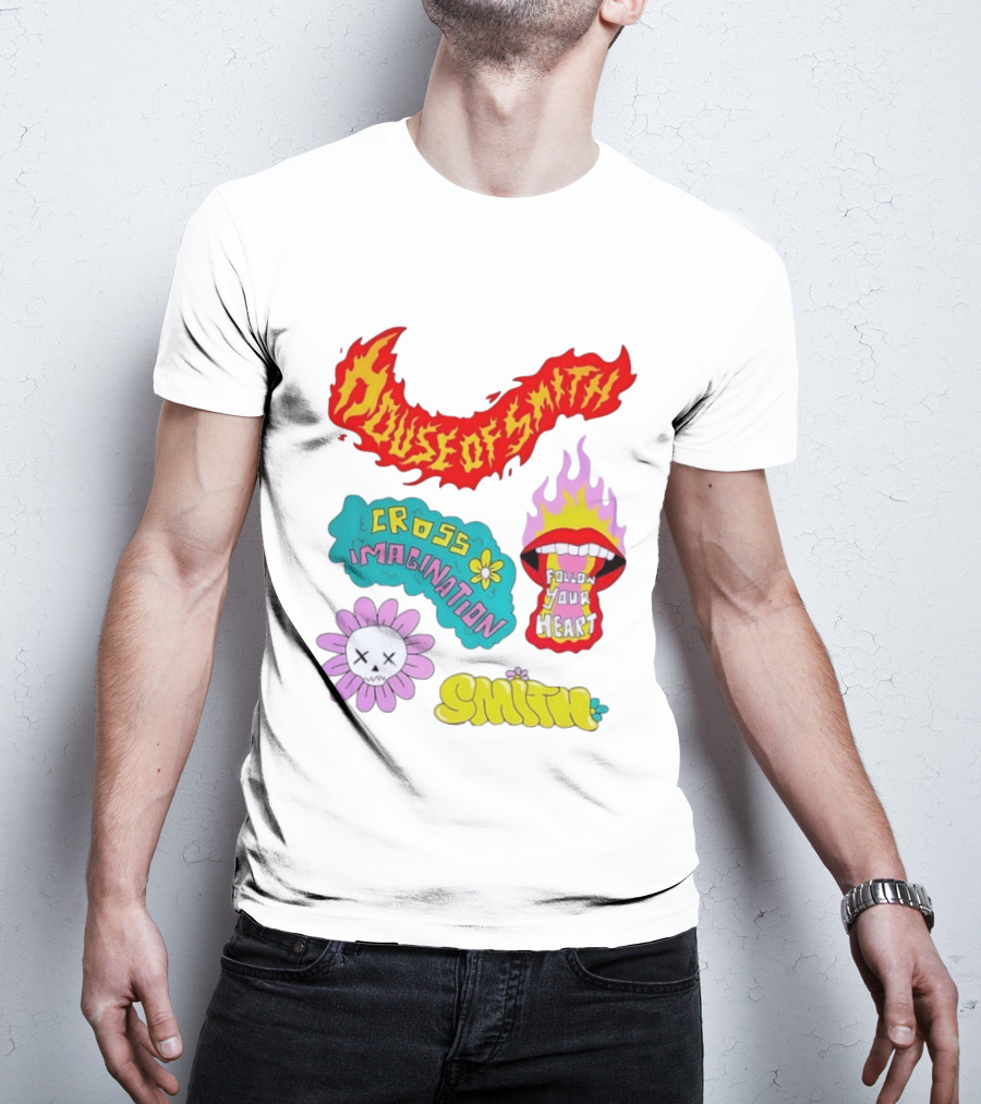 House Of Smith Cross Imagination Follow Your Heart Smith T-Shirt