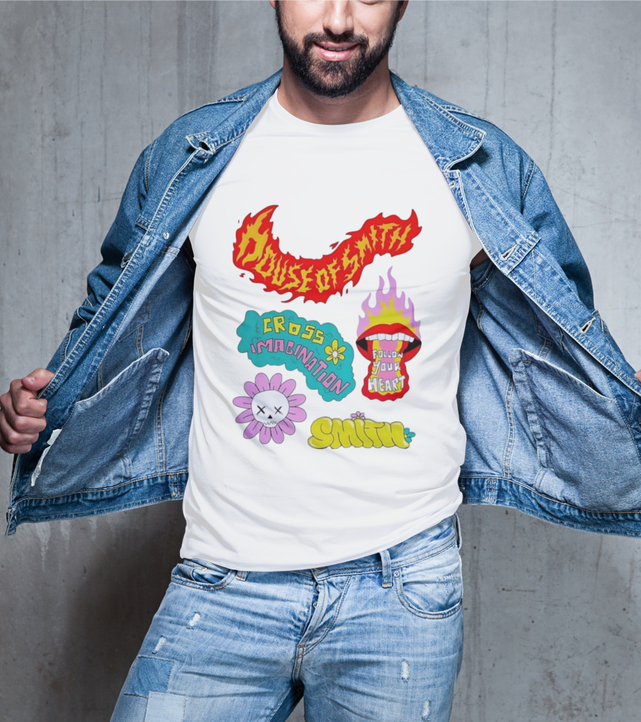 House Of Smith Cross Imagination Follow Your Heart Smith T-Shirt