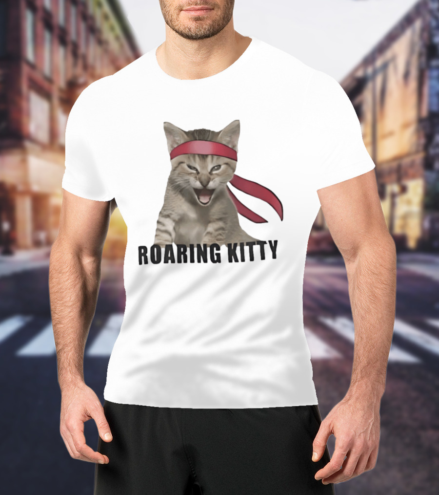 Roaring Kitty Pizza Pigeons Quirkies Club Hot And Fresh New Quirk City T-Shirt