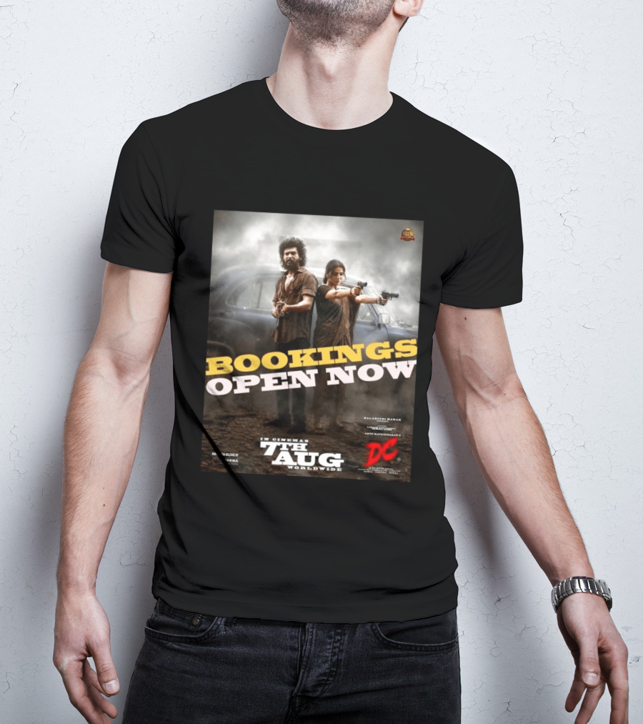 Bookings Open Now For DC In Cinema 7th Aug Worldwide T-Shirt