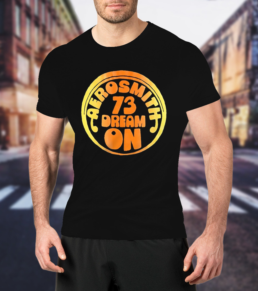 Aerosmith 73 Dream On 1973 Classic Rock T-Shirt