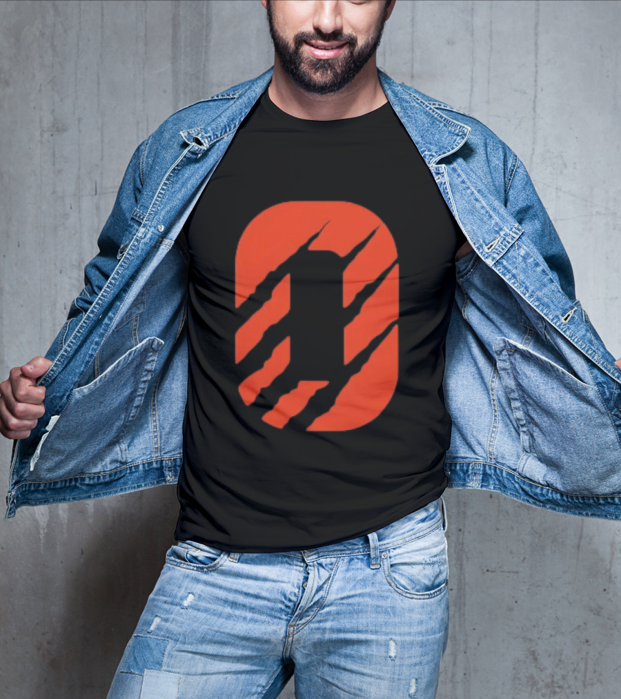 Cincinnati Bengals Clawed Stripes T-Shirt