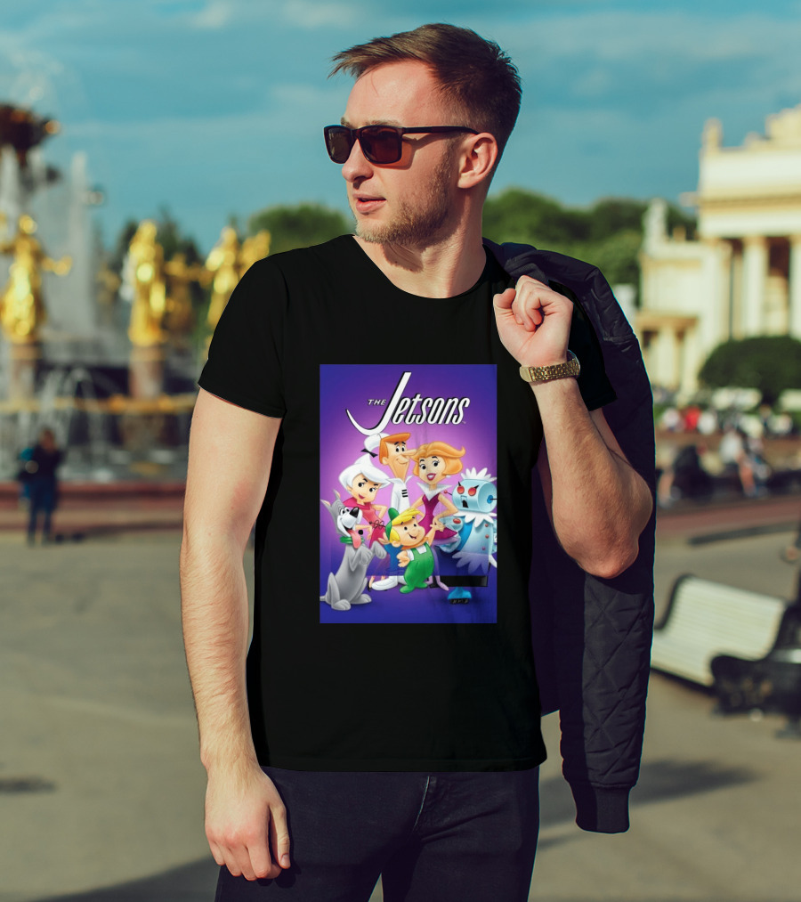 The Jetsons Family 2062 Animation Characters T-Shirt