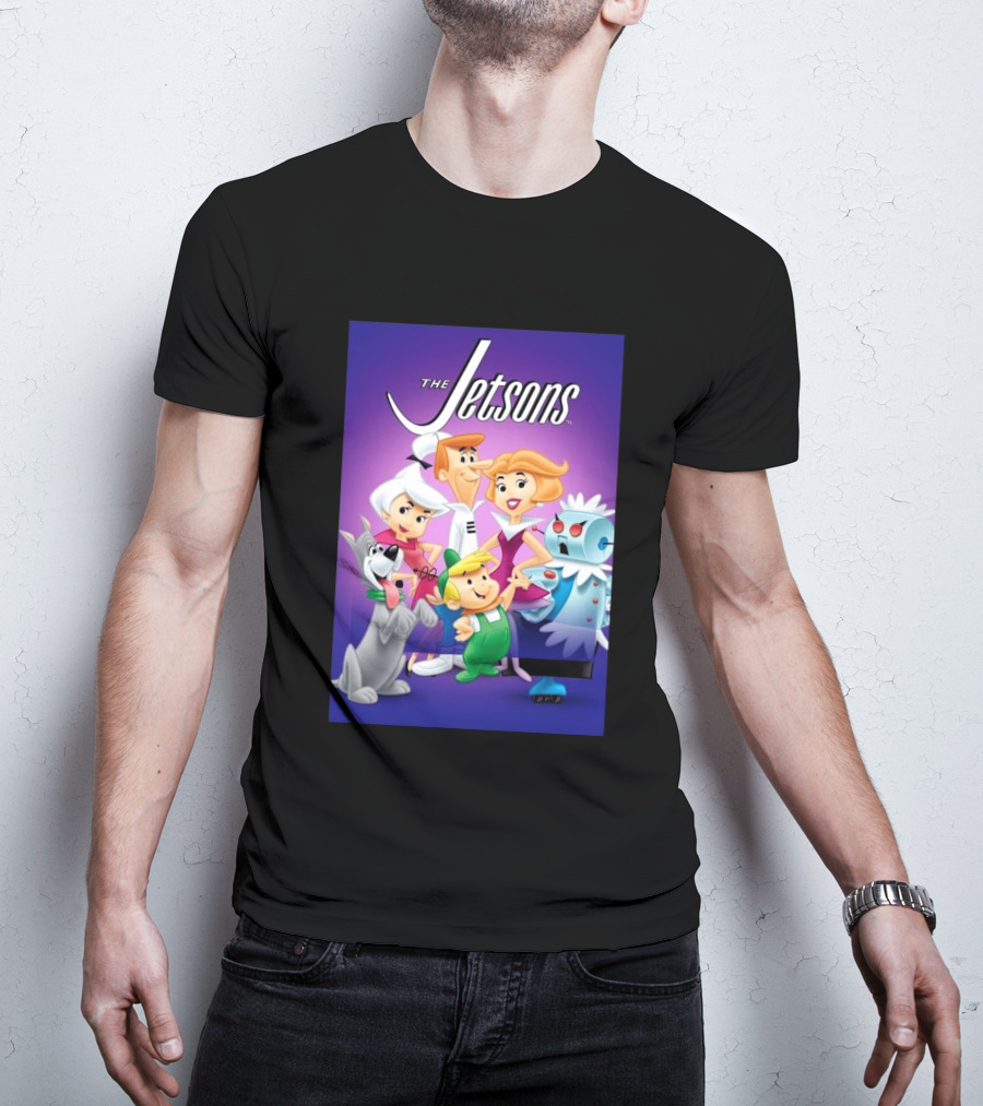 The Jetsons Family 2062 Animation Characters T-Shirt