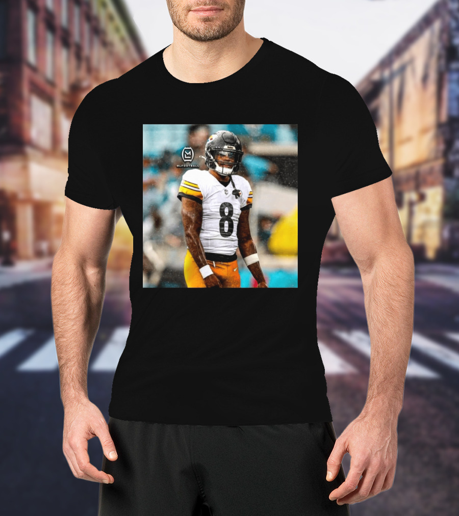 Lamar Jackson MLFootball 2026 Number 8 Football Player T-Shirt