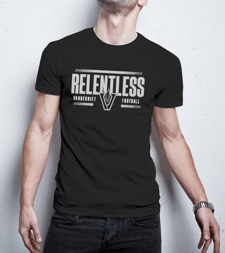 Vandegrift Football Relentless V Performance Men's T-Shirt