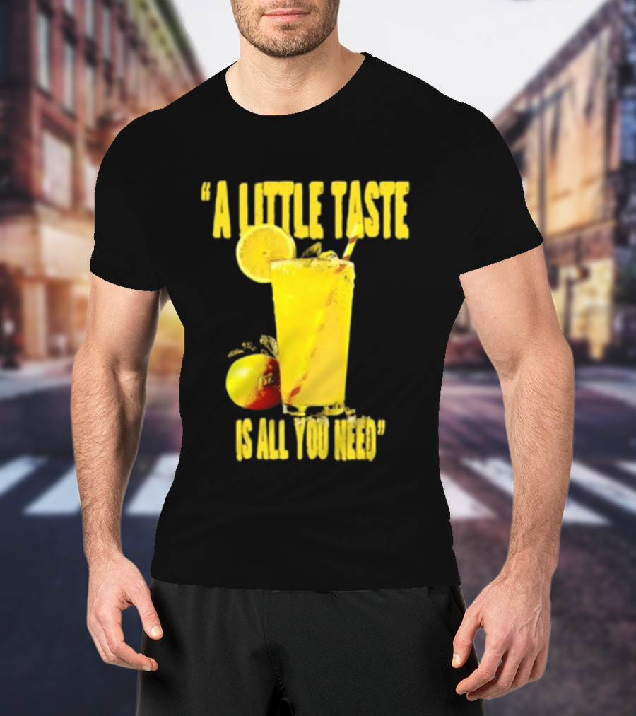 Louis Lemonade Tour 2025 A Little Taste Is All You Need Long Sleeve T-Shirt